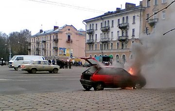 Месца здарэння. Фота Ільі Гонарэва