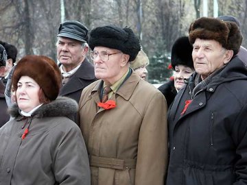 Мітынг камуністаў 7 лістапада. Віцебск. фота Сержука Серабро