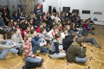 Выступае гурт Гурзуф. Фота Аляксандра Велідзімовіча