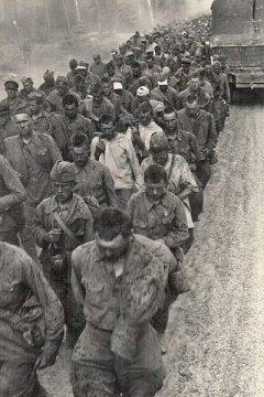 Канцлагер у Віцебску. 1941 г. / Концлагерь в Витебске. 1941 г. / A concentration POW camp in Vitebsk. 1941