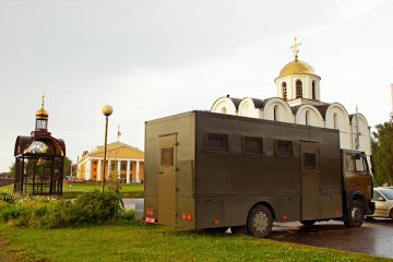 Милиция обеспечивает безопастность на «Славянском базаре в Витебске». Фото Сергея Серебро