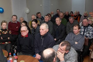 Сустрэча з Мілінкевічам, Навасядам і Статкевічам у Віцебску. Фота Сержука Серабро