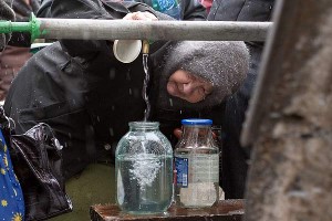 Вадохрышча ў Віцебску. Фота Сержука Серабро