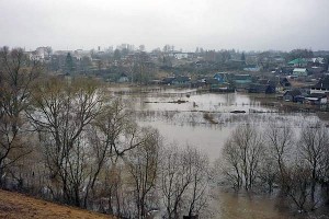 Паводок в Городке. Фото регионального портала Городка