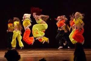 Фестиваль-фристайл школы современного танца «Белка». Фото Сергея Серебро