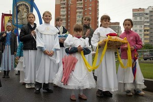 Працэсія Божага Цела. Віцебск. Фота Сержука Серабро