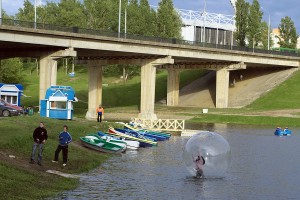 Отдых на Витьбе. Фото Сергея Серебро