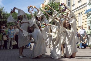 Фестиваль «Витебск. Феерия льна». Фото Сергея Серебро