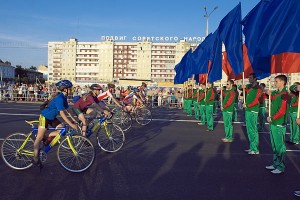 Репетиция празднования Дня независимости в Витебске. Фото Сергея Серебро