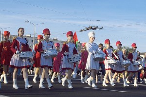 Репетиция празднования Дня независимости в Витебске. Фото Сергея Серебро