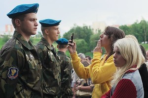 Воднае свята на Віцьбе, з нагоды Дня Незалежнасці Рэспублікі Беларусь. Фота Сержука Серабро