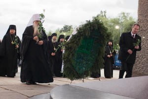 В Витебске с пастырским визитом находится Патриарх Кирилл. Фото Сергея Серебро