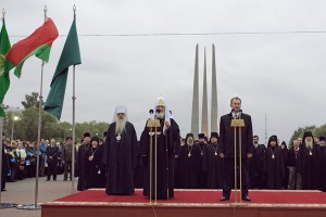 В Витебске с пастырским визитом находится Патриарх Кирилл. Фото Сергея Серебро