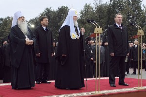 В Витебске с пастырским визитом находится Патриарх Кирилл. Фото Сергея Серебро