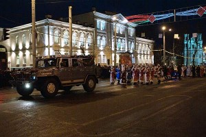 ь/2009   19:51 В Витебске сегодня зажгли огни на главной городской елке. Фото Сергея Серебро