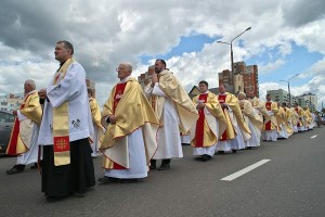 Працэсія  Божага  Цела ў Віцебску. Фота Сержука Серабро