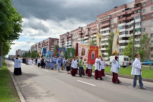 Працэсія  Божага  Цела ў Віцебску. Фота Сержука Серабро