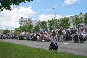 Працэсія  Божага  Цела ў Віцебску. Фота Сержука Серабро