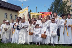 Працэсія  Божага  Цела ў Віцебску. Фота Сержука Серабро