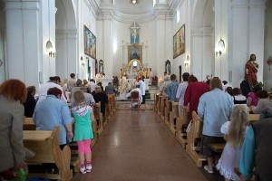 У Віцебску святарскія пасвячэнні прыняў Пётр Рудкоўскі. Фота Сержука Серабро