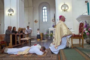 У Віцебску святарскія пасвячэнні прыняў Пётр Рудкоўскі. Фота Сержука Серабро