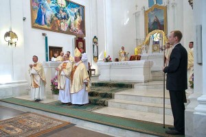 У Віцебску святарскія пасвячэнні прыняў Пётр Рудкоўскі. Фота Сержука Серабро