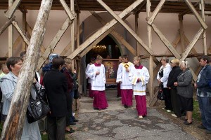 У Камаях адсвяткавалі 400-годзе свайго абраза Маці Божай Чанстахоўскай. Фота Сержука Серабро