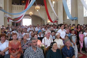 У Задарожжы адсвяткавалі стагоддзе касцёла. Фота кс. Віктар Місевіч