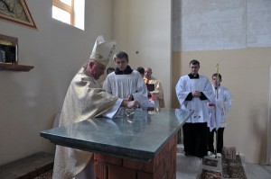 У Расонах адчыніўся новы касцёл. Фота: брат Карнэлій Консэк