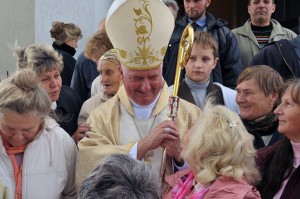 У Расонах адчыніўся новы касцёл. Фота: брат Карнэлій Консэк