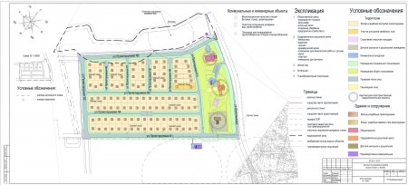 Проект микрорайона усадебной застройки Суйково