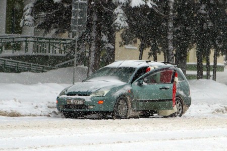 Дзед Мароз застраў у Віцебску. Фота Сержука Серабро