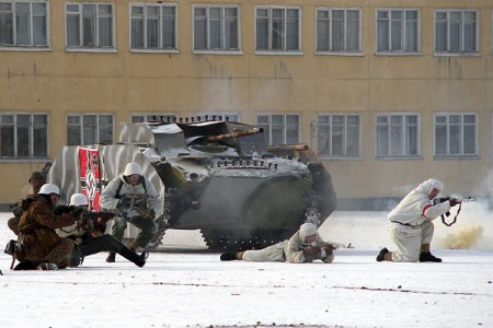 День открытых дверей в 103-й мобильной бригаде. Фото Сергея Серебро