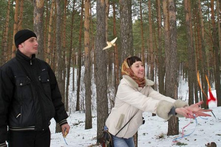 Гуканне вясны ў Віцебску. Фота Сержука Серабро