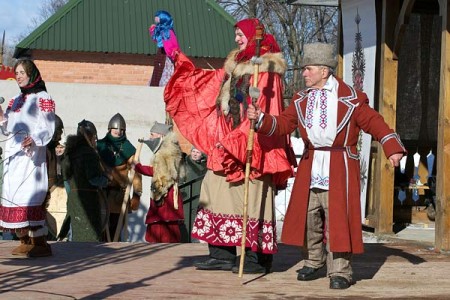 У Віцебску святкавалі Масленіцу. Фота Сержука Серабро