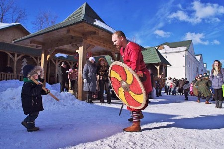 У Віцебску святкавалі Масленіцу. Фота Сержука Серабро