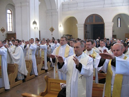 У Віцебску адбылася Імша Хрызма. Фота Кс. Віктара Місевіча