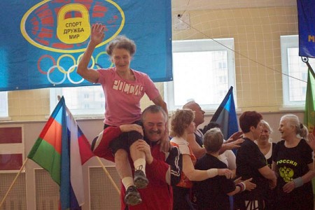 В Витебске продолжается 10-й чемпионат мира и Европы по гиревому спорту. Фото Сергея Серебро