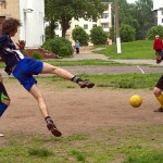 Витебчанин с сыном организовали турнир дворовых команд по футболу