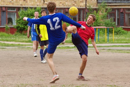 В Витебске состоялся отборочный тур футбольного Турнира Пассионариев. Фота Сержука Серабро