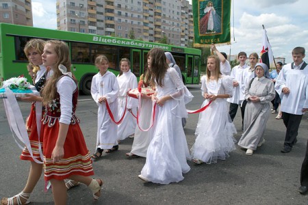 Касцёл Езуса Міласэрнага ў Віцебску стаў катэдральным. Фота Сержука Серабро