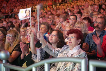 Концерт Ніколая Баскова на «Славянском базаре в Витебске». Фото Сергея Серебро