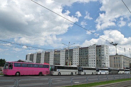 День молодежи на площади Победы в Витебске. Фото Сергея Серебро