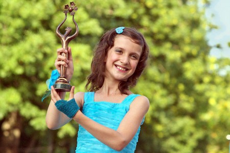 Ралука (Румыния) получила Гран-при Международного детского музыкального конкурса «Витебск-2011». Фото Сергея Серебро