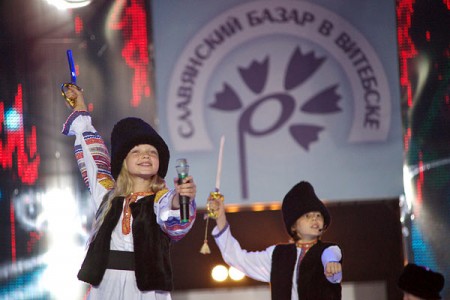 «Славянский базар в Витебске» закрылся торжественным концертом. Фото Сергея Серебро