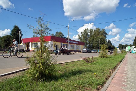 Городской поселок Лиозно готовится к областным «Дажынкам». Фото Сергея Серебро