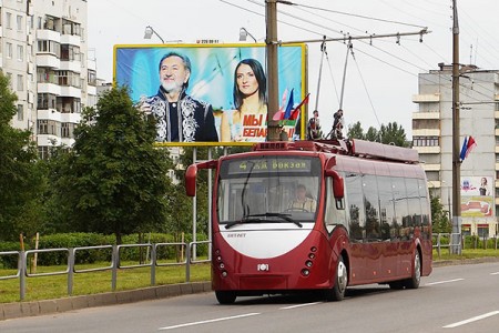 В Витебске троллейбус сбил школьницу. Фото Сергея Серебро