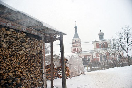 Праздник Крещения в Лужесно. Фото Сергея Серебро