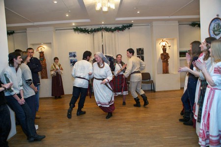 Абрадавуя гульня “Жаніцьба  Цярэшкі” ў Віцебску. Фота Сержука Серабро