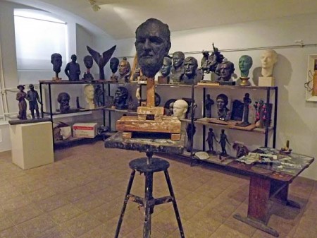 Творческий проект Александра Гвоздикова – «Мастерская скульптора». Фото Яны Ильиной